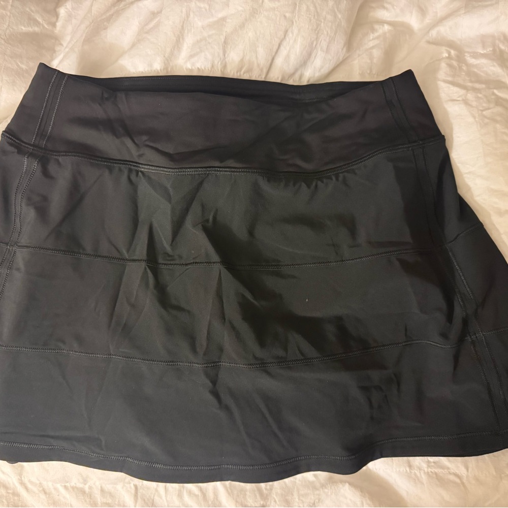 Black Lululemon Tennis Skirt
